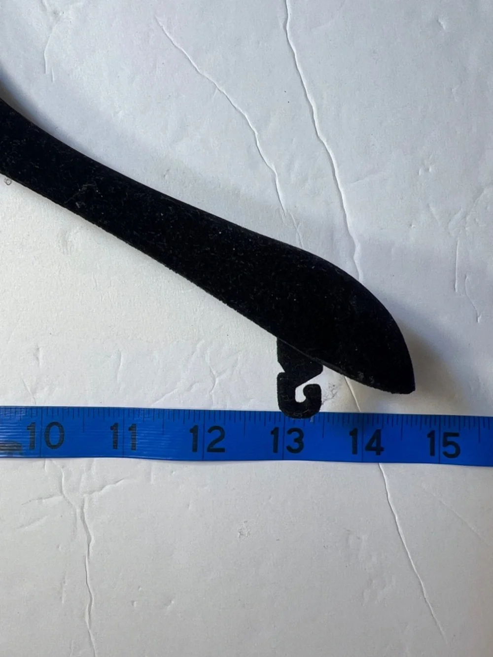 Gucci Black Velvet Padded Hanger with Logo